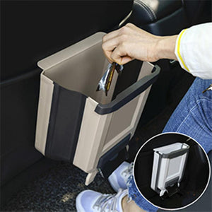 Kitchen Cabinet Foldable Trash Can