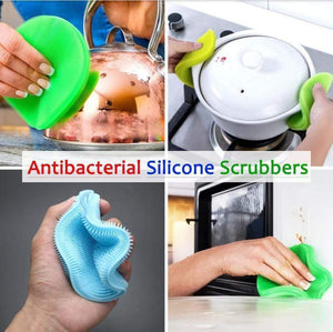 MagicScrubber™ Multi-Tasking Antibacterial Silicone Scrubbers (New 2021)