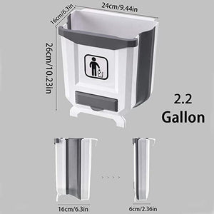 Kitchen Cabinet Foldable Trash Can