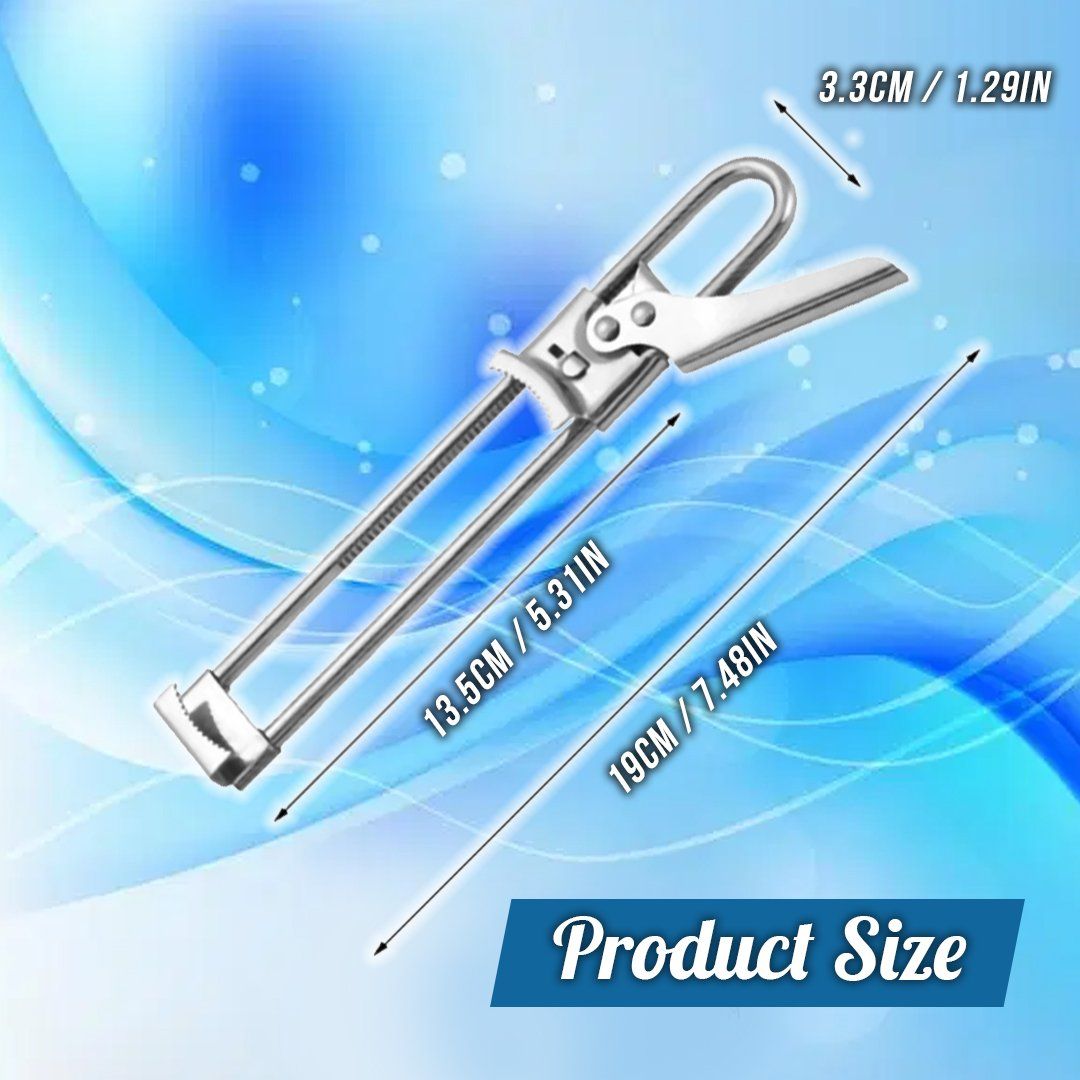 Adjustable Multifunctional Stainless Steel Can Opener