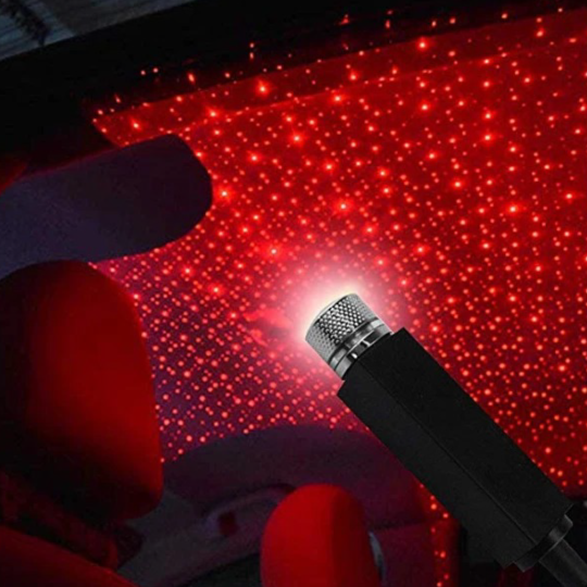 Plug and Play - Car and Home Ceiling Romantic USB Night Light!