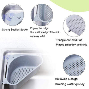 Triangle Storage Holder Multifunctional Drain Shelf