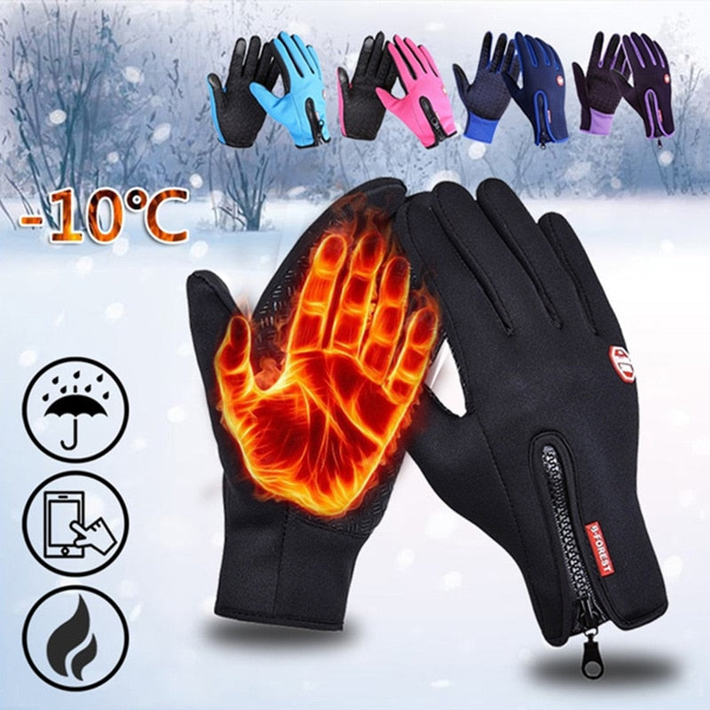 azfleek 2022 Unisex Thermal Winter Gloves Touchscreen Warm, Cycling, Driving, Motorcycle