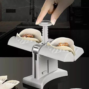 HOUSEHOLD DOUBLE HEAD AUTOMATIC DUMPLING MAKER MOULD leyoupin