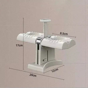 HOUSEHOLD DOUBLE HEAD AUTOMATIC DUMPLING MAKER MOULD leyoupin