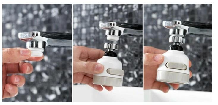 SUPER WATER SAVING 360° ROTATE KITCHEN TAP leyoupin