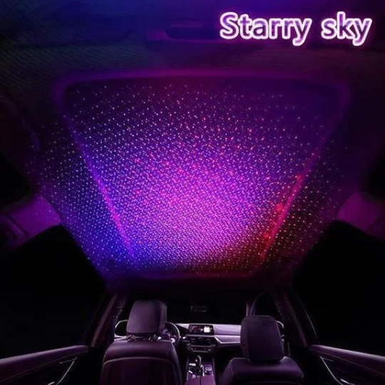 Plug and Play - Car and Home Ceiling Romantic USB Night Light!