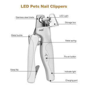 LED Pet Nail Clippers