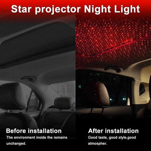 Plug and Play - Car and Home Ceiling Romantic USB Night Light!