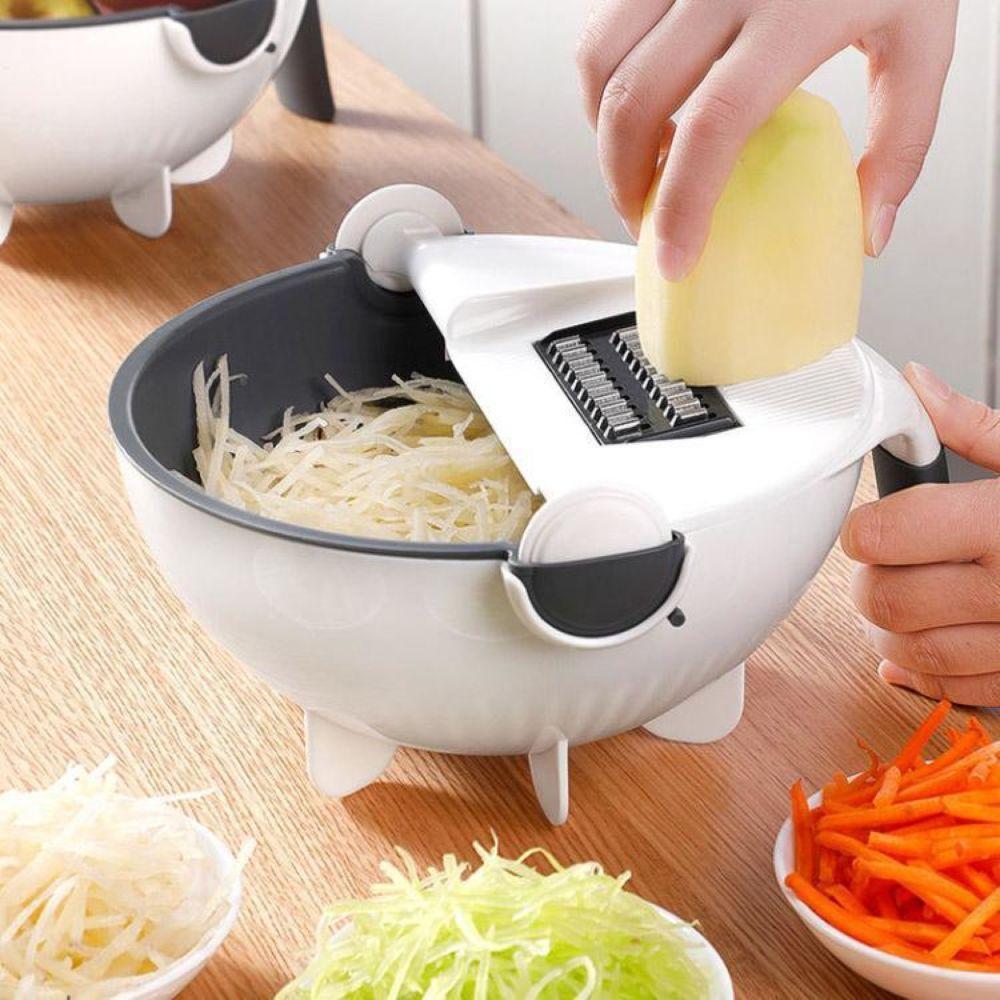 9-in-1 Smart Chopping & Strainer