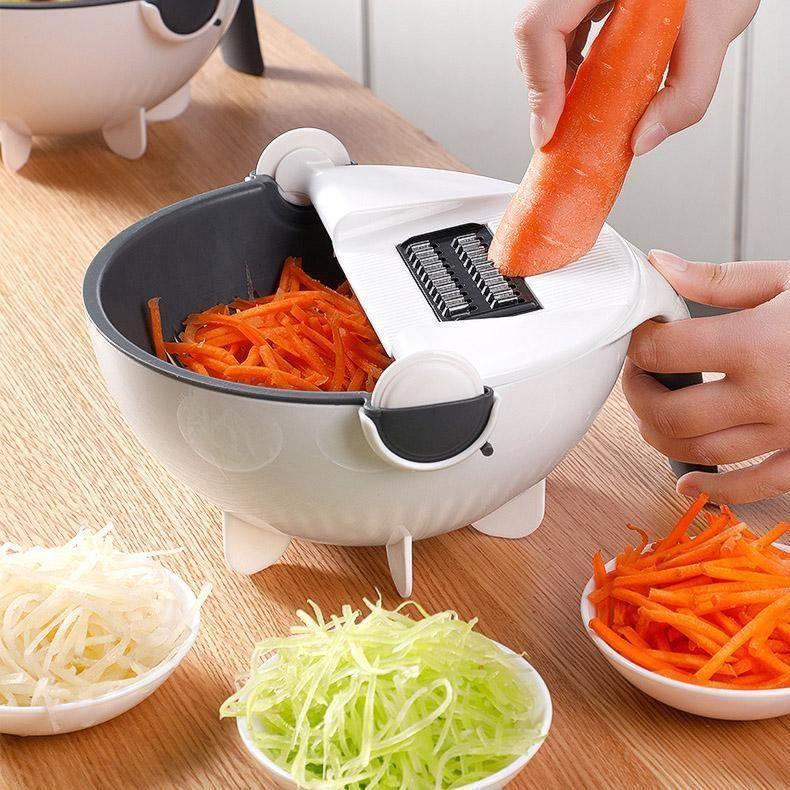 9-in-1 Smart Chopping & Strainer