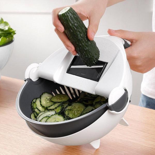 9-in-1 Smart Chopping & Strainer